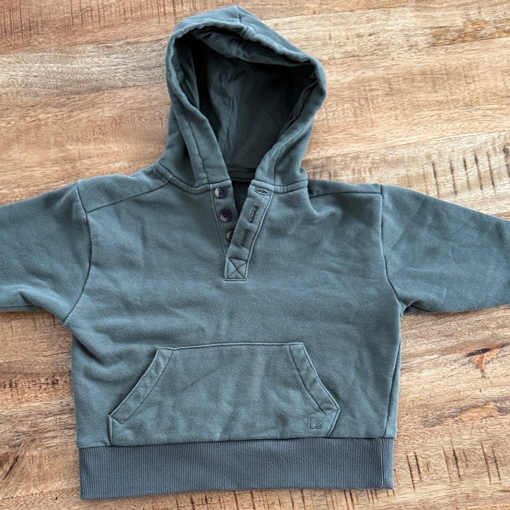 Little Bipsy Green Hoodie